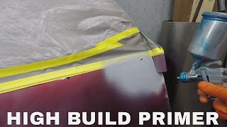 Spraying 2K High Build Primer [upl. by Melonie]