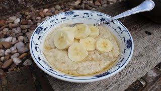 How to make Porridge  Oatmeal for Breakfast [upl. by Fahy711]