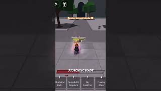 Random moveset combo 20 🥲 roblox strongestbattlegrounds gaming [upl. by Adnof661]