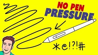 How to Fix PEN PRESSURE Not Working on Your Tablet ✍ [upl. by Erroll]