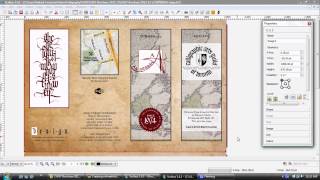 Design Professional Brochures Using GIMP Inkscape and Scribus [upl. by Noteek674]