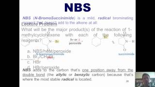 Chapter 12 – Radical Chemistry Part 3 of 4 Substituting Benzylic and Allylic Hydrogens [upl. by Joyann]