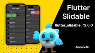 Flutter Slidable updated package  Dismissable [upl. by Clarise234]