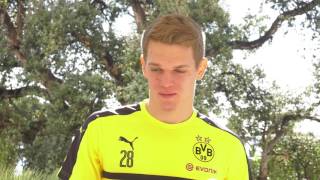 BVBMedienrunde mit Matthias Ginter in Marbella [upl. by Marcoux]