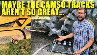 CAMSO OTT ISSUES  BROKEN STUDS OVER THE TIRE TRACKS [upl. by Isdnyl]