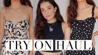 TRY ON HAUL  Reformation Realisation Par ASOS [upl. by Zevahc]