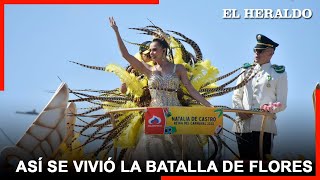 Batalla de Flores Barranquilla gozó con el primer desfile de las carnestolendas [upl. by Maxfield]