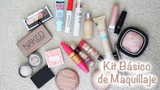 Kit Básico de Maquillaje para Principiantes [upl. by Cristin895]