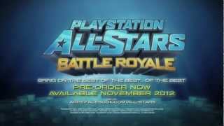 PlayStation AllStars Battle Royale Main Event Trailer [upl. by Ulane142]