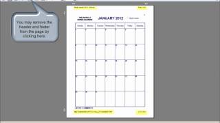 The NoFrills Printable Calendar  How To Print Our Calendars in Portrait and Landscape Mode [upl. by Assenab]