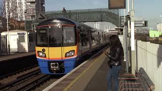 Trains At Wandsworth Road Filmed In 2018 [upl. by Domingo]