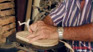 HOW ITS MADE  Traditional espadrilles canvas soles handcrafted in la Rioja Spain [upl. by Lalat]