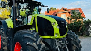 Claas Axion 930 CMATIC CEBIS 2015r silnik 8710cm3 350 KM 13t wagi prezentacjareview PESTROL [upl. by Zoarah493]