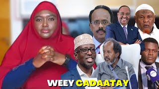 FARMAAJO IYO SHEIKH SHARIIF WARSAXAAFADEED AY KU CADEEYEEN BALAN KABIXIDDA XASAN GARGUURTE YAABKA [upl. by Hourihan]