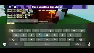 Crafting the Unobtainium Prism in Time Wasting Simulator [upl. by Nomar]