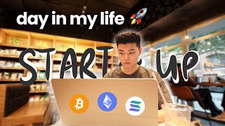 A Day in the Life of Working at a Crypto Startup [upl. by Siurtemed383]