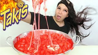 TAKIS MAC amp CHEESE CHALLENGE MUKBANG [upl. by Elgna]