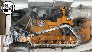 RC BULLDOZERS UNBOXING  METAL GEARBOX TRACK CONVERTED TO HOBBY RC  REVIEW AND TESTED by KTTV [upl. by Wasson]