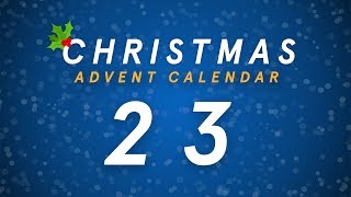 ADVENT CALENDAR DAY 23 Luke Waterfall quickfire Christmas questions  Town TV [upl. by Owena147]