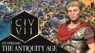 Civ Streams The Antiquity Age  Civilization VII Developer Livestream [upl. by Sucram800]