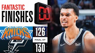 MUSTSEE OT ENDING Knicks vs Spurs 🔥 March 29 2024 [upl. by Harmaning]