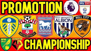 WHO WILL BE PROMOTED FROM THE CHAMPIONSHIP [upl. by Sloane678]