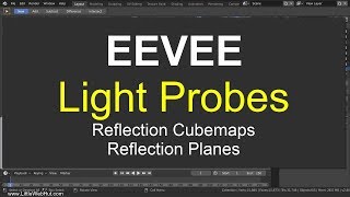 EEVEE Light Probes for Reflections Blender 28 Tutorial [upl. by Magna148]