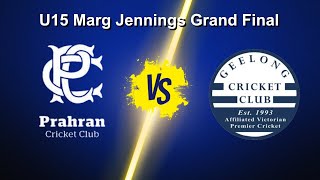 U15 Marg Jennings Cup Grand Final  Prahran vs Geelong [upl. by Sy]