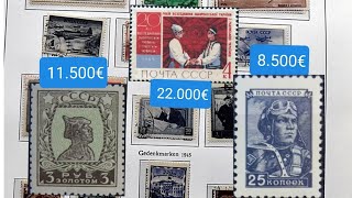 teuerste russische Briefmarken seltenste Briefmarken aus Russland Wert und Katalognummer [upl. by Vyse]