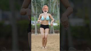 बलामुवा के बल्लम  मोदी और काजल का सुपरहिट डांस वीडियोmodi aur yogi ki comedy dance song funny [upl. by Euqirne39]