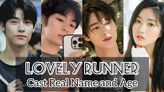 Lovely Runner Cast Real Name and Age  Byeon Woo Seok Kim Hye Yoon Song Geon Hee [upl. by Gine]