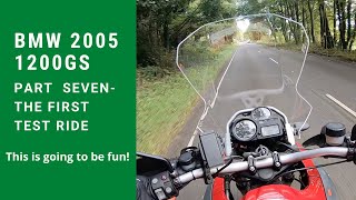 BMW 1200GS First Ride [upl. by Annabal]