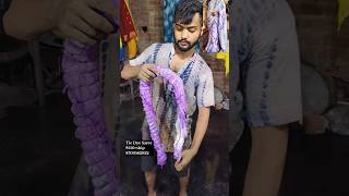 Lavender saree linen tiedye painting [upl. by Aleyak667]