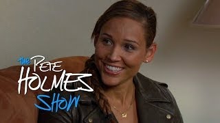 Pete Meets Olympic Bobsledder Lolo Jones [upl. by Frum]