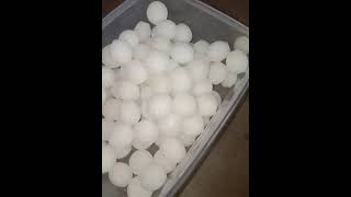 SLOMO of Naphthalene Balls⚪😍✨❤asmrmothballssatisfyingnapthaleneviral [upl. by Queri]