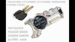 Stacyjka FIAT DUCATO CITROEN JUMPER PEUGEOT BOXER 22 23 30 Multijet HDI 2006 1348421080 4162HN [upl. by Obala]