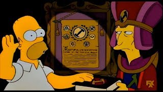 The Simpsons Homer joins a secret Society Clip [upl. by Card]