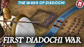 First War of the Diadochi  Alexanders Successors At War DOCUMENTARY [upl. by Eidda]