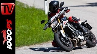 Metzeler SportecM7 RR  Reifentest auf Yamaha MT09 Street Rally [upl. by Ained]