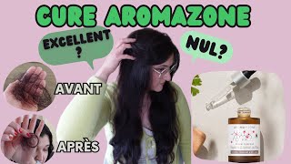 Mon avis sur cette cure capillaire antichute de cheveux et activatrice de pousse Aroma zone [upl. by Arakahs413]