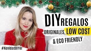 DIY REGALOS de NAVIDAD Low Cost y naturales [upl. by Marten]