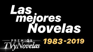 Todas las novelas ganadoras del TVyNovelas 1983 al 2019 [upl. by Llechtim276]