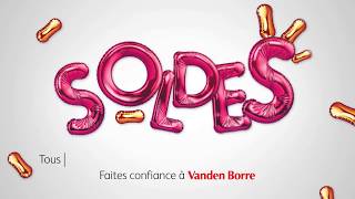 Soldes chez Vanden Borre  A partir du 3 janvier 2018 [upl. by Nylacaj18]