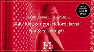 Hagabadet Vitality Lab  Rödljus kryoterapi rollmassage [upl. by Yentrac687]