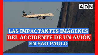 Avión con 62 personas a bordo se estrella en Brasil todos resultaron fallecidos [upl. by Ailisab]