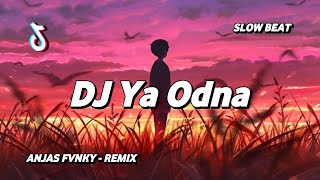 DJ Ya Odna X Rapper Tik Tok Remix Terbaru 2023  Anjas Fvnky Remix [upl. by Nonnad]