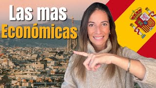 ✅ LAS CIUDADES MÁS BARATAS PARA VIVIR EN ESPAÑA 2024 🇪🇸 [upl. by Jamille]