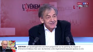 Alain Finkielkraut est l’invité de quotLévénement du dimanche LCIquot [upl. by Horwitz452]