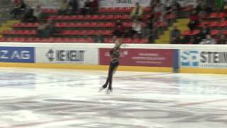 23 Elena RADIONOVA RUS  ISU JGP Austria 2012 Junior Ladies Short Program [upl. by Schnell]