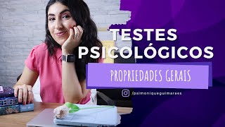 🧠 QUAIS SÃO AS CARACTERÍSTICAS DOS TESTES PSICOLÓGICOS [upl. by Adolph791]